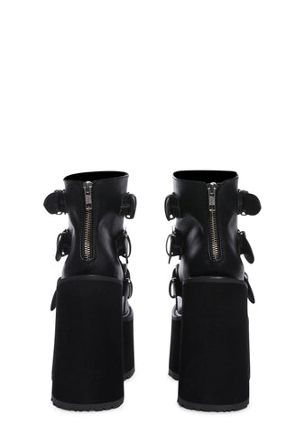 Swing-105 Platform Ankle Boots