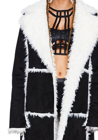 Myriad Memories Faux Fur Coat