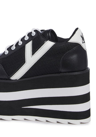 Karazii Platform Sneakers - Black