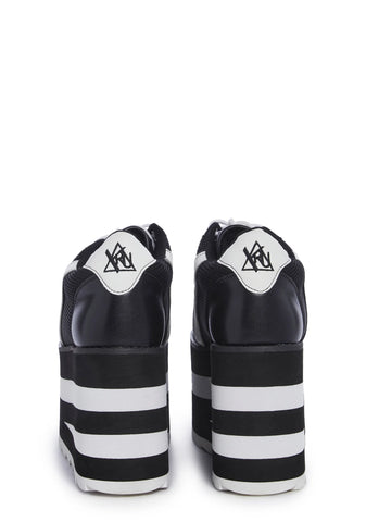 Karazii Platform Sneakers - Black