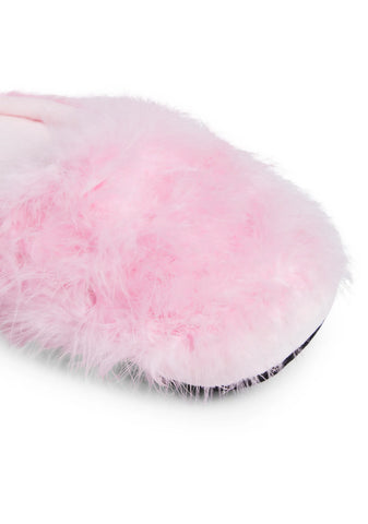 Boudoir Chic Marabou Slippers
