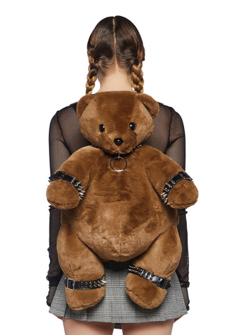Teddy Punks Bear Backpack