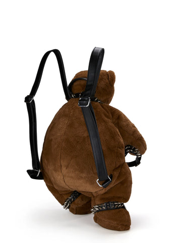 Teddy Punks Bear Backpack
