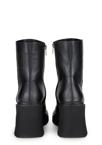 Old Friend Chunky Ankle Boots