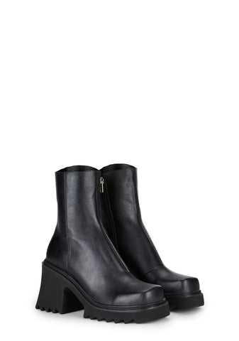 Old Friend Chunky Ankle Boots