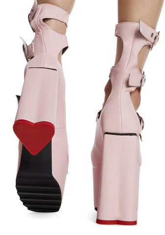 Mystery Of Love Platform Heels