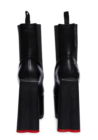 Sure Thing Platform Boots