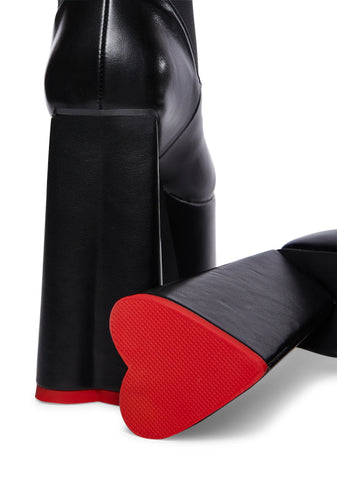 Sure Thing Platform Boots