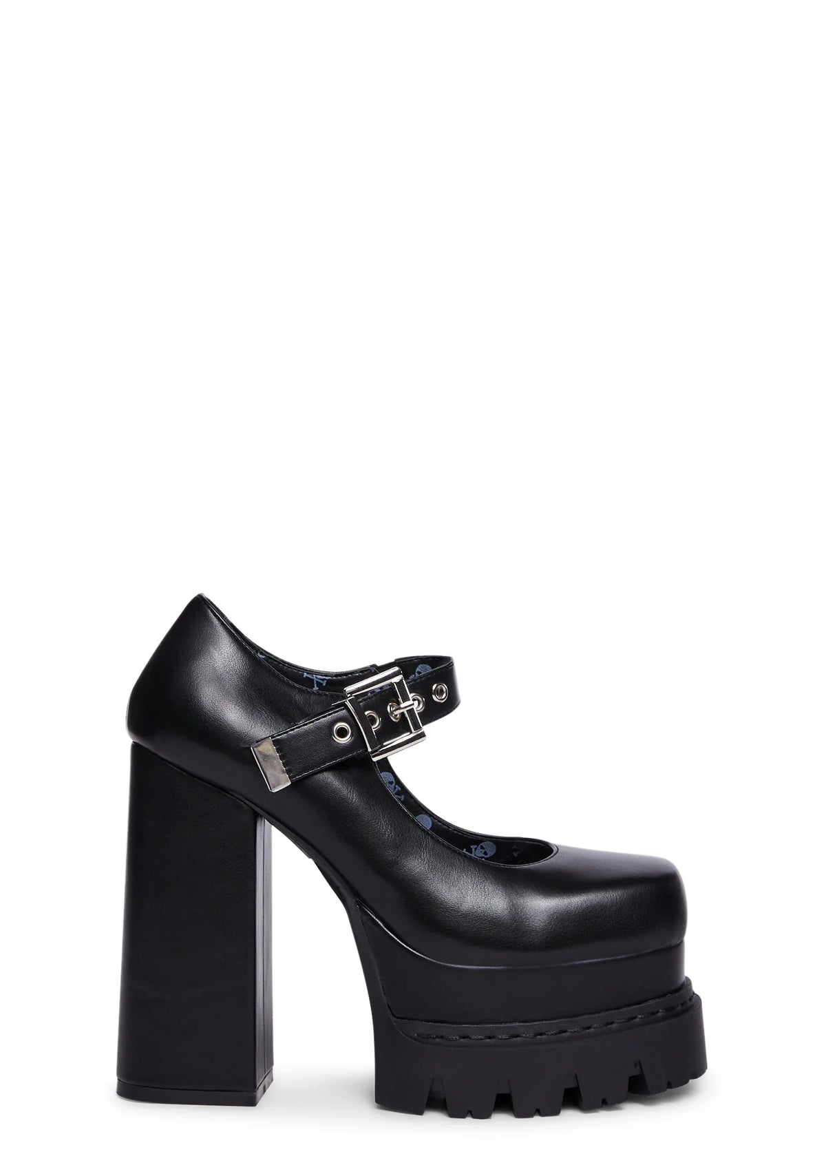 Slowly Block Platform Heels