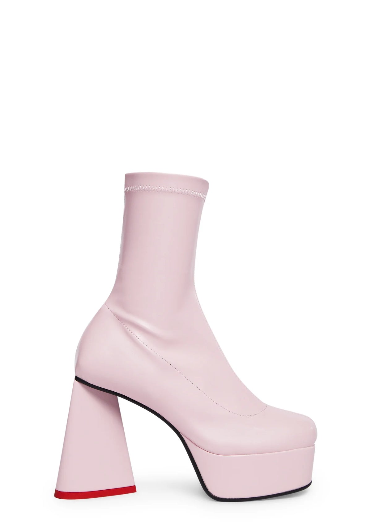 Walk On By Ankle Boots - Pink