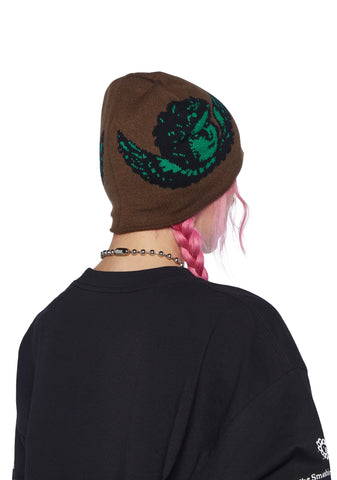Cherub Skull Knit Beanie
