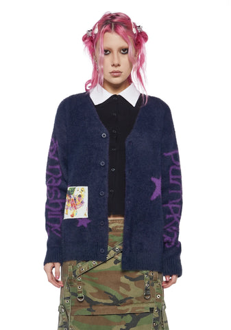 Siva Mohair Cardigan