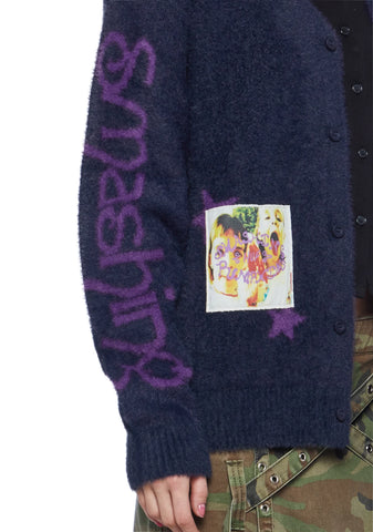 Siva Mohair Cardigan