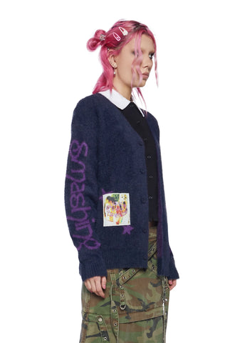 Siva Mohair Cardigan