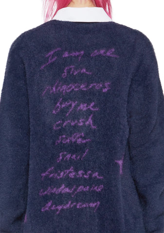 Siva Mohair Cardigan