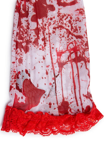 Scream Queen Long Gloves