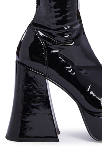 Spoken Spells Platform Boots