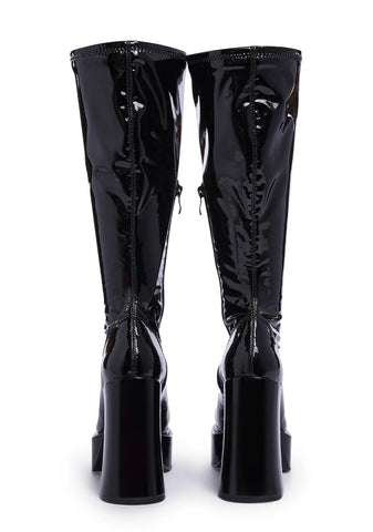 Spoken Spells Platform Boots