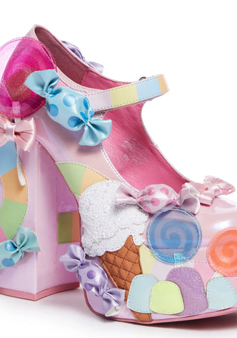 Gumdrop Pass Platform Mary Janes