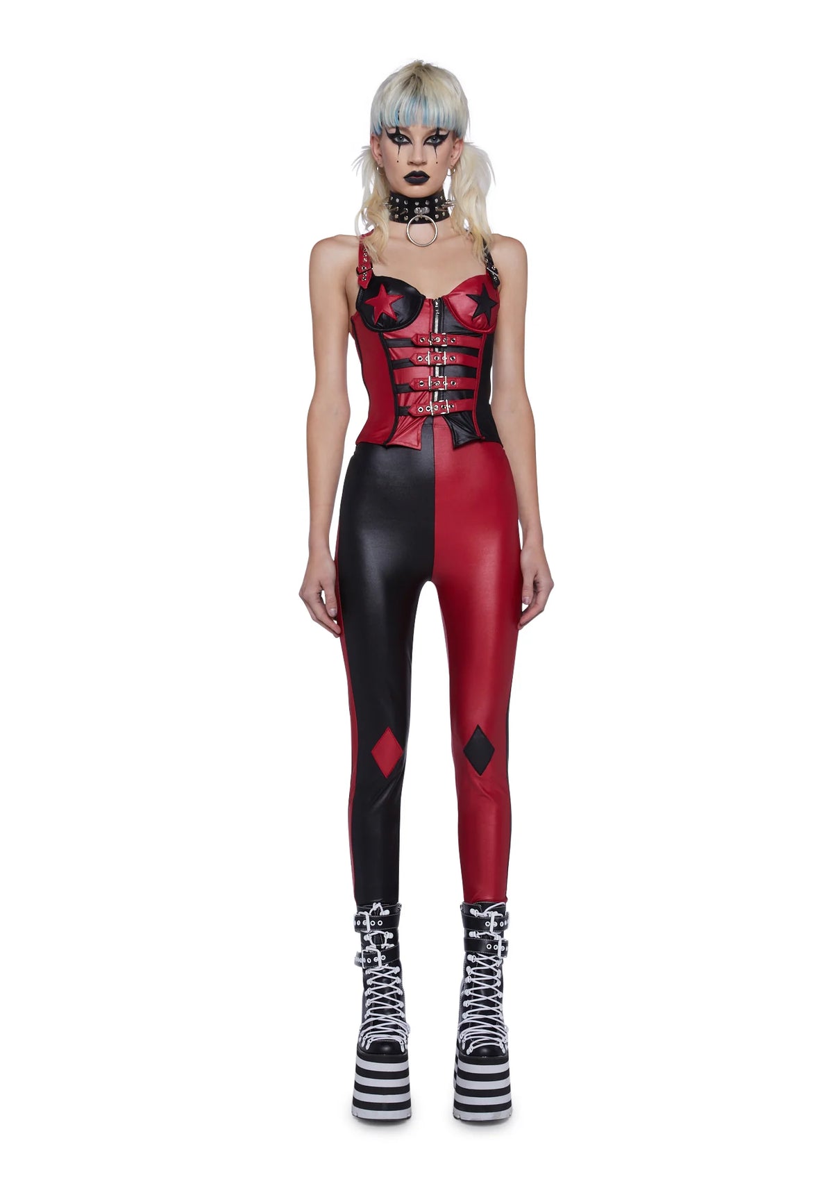 Eerie Harlequin Costume Set