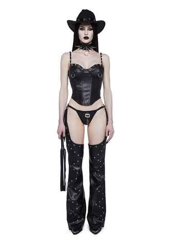 Demanding Cowgirl Costume Set