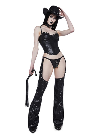 Demanding Cowgirl Costume Set