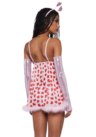 Make U Mine Cupid Costume - Pink