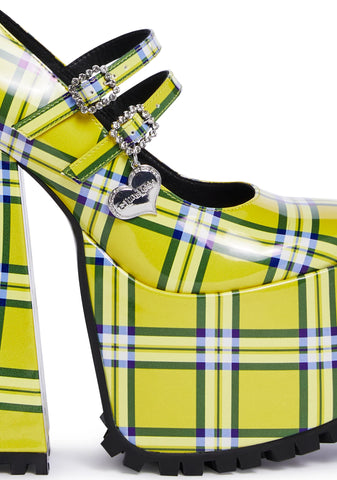 As If Platform Mary Janes