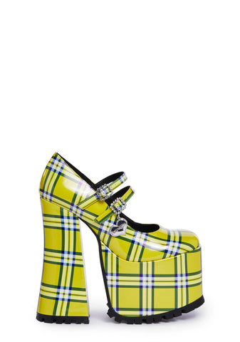 As If Platform Mary Janes