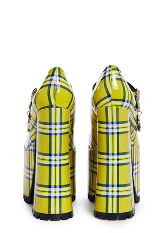 As If Platform Mary Janes