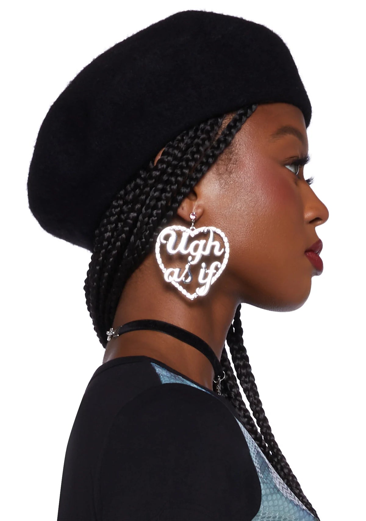 Earth To Cher Heart Earrings