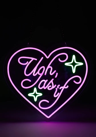 Earth To Cher Neon Sign