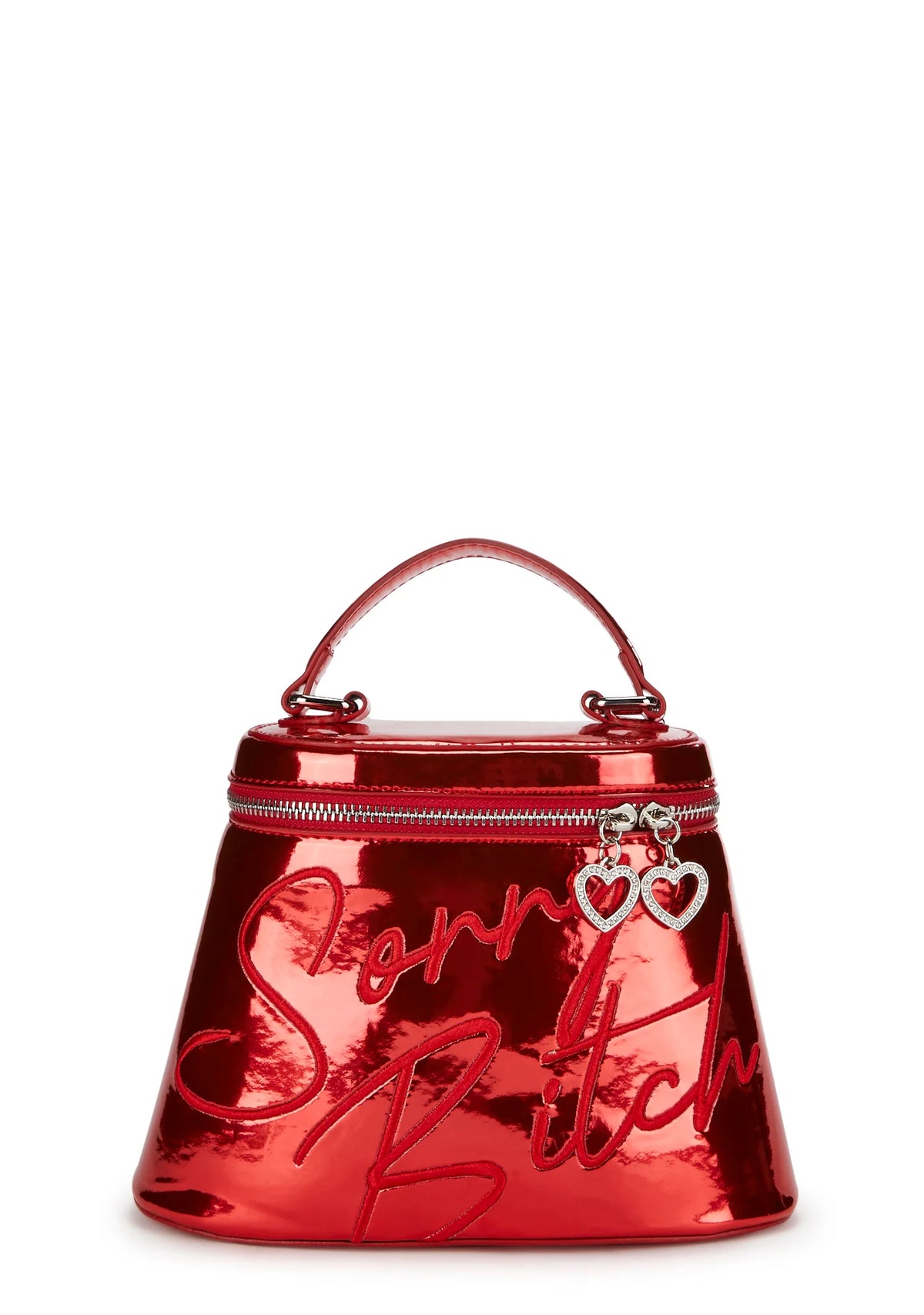 Sorry Not Sorry Crossbody Bag - Red