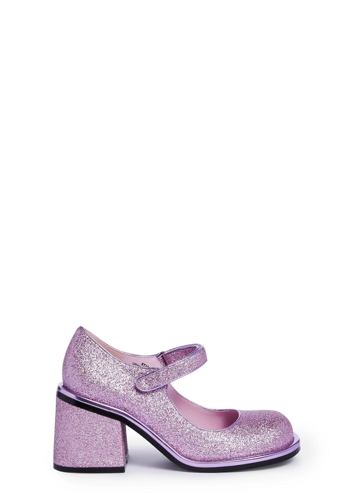 Desire Me Platform Mary Janes - Purple