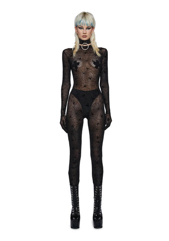 Venomous Vixen Sheer Catsuit