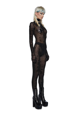 Venomous Vixen Sheer Catsuit