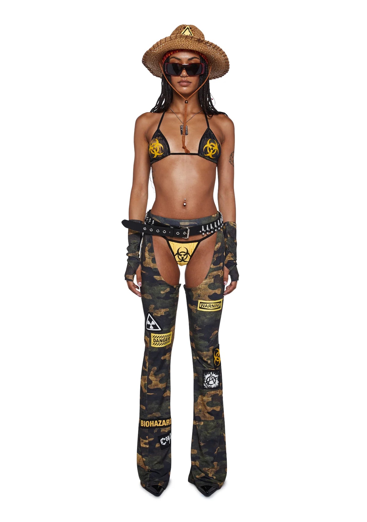 Apocalyptic Cowgirl Costume Set