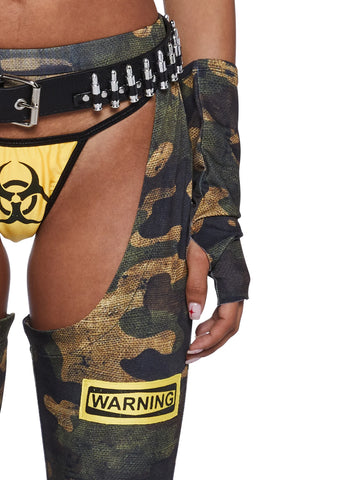 Apocalyptic Cowgirl Costume Set