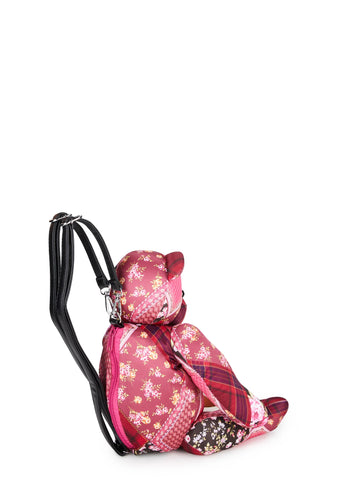 Cuddly Journey Bear Backpack