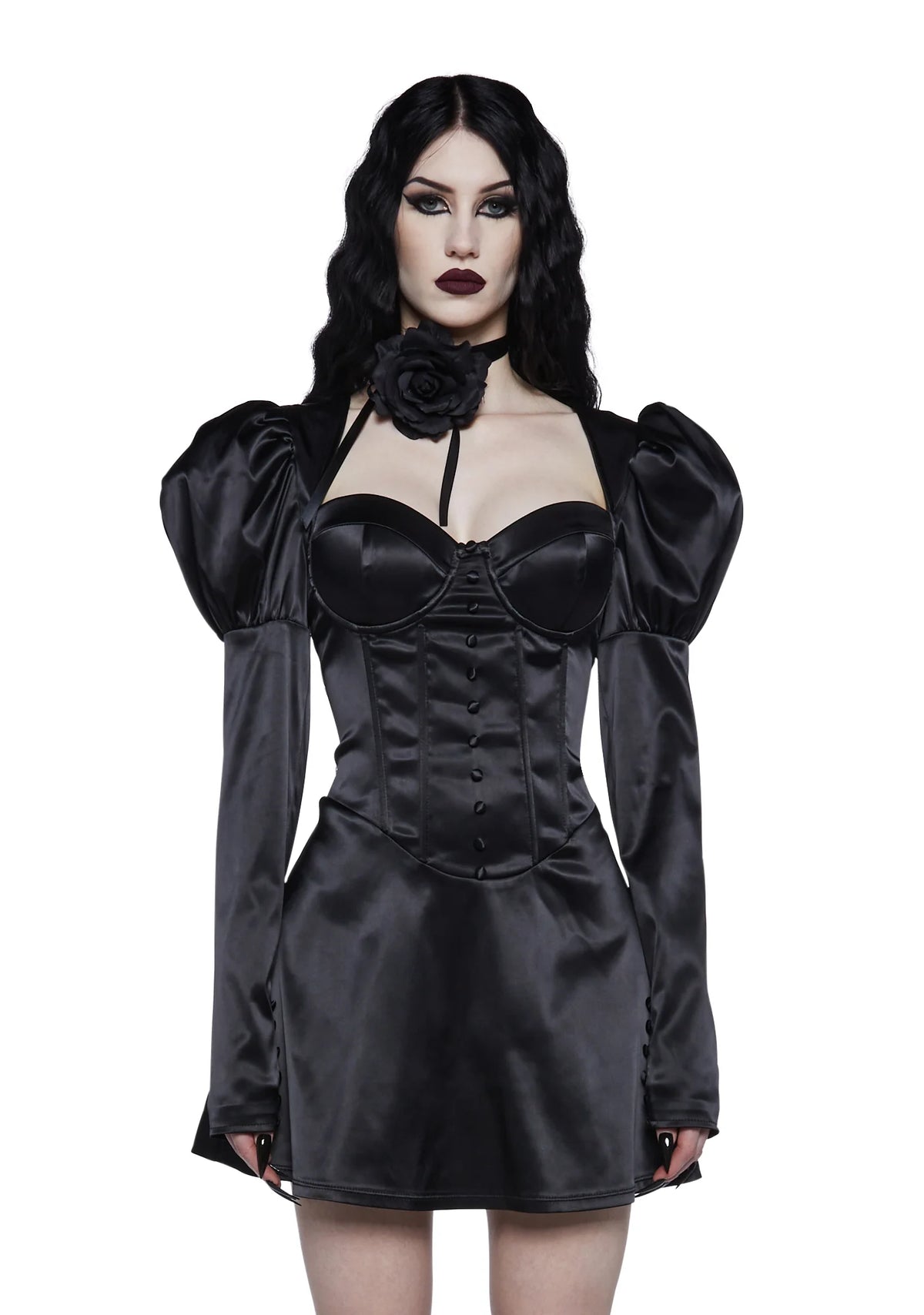 Midnight Princess Mini Dress