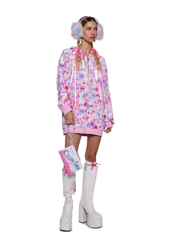 Writing Home Beaded Wristlet