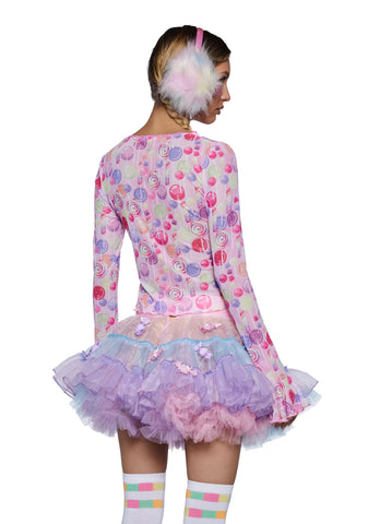 Sweet Pieces Mesh Top