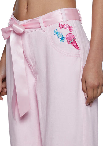 Swirling Dreams Twill Pants