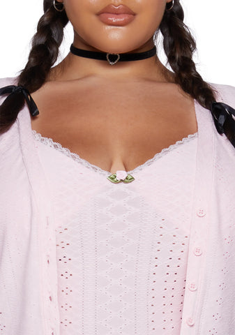 Plus Always Right Cardigan Set