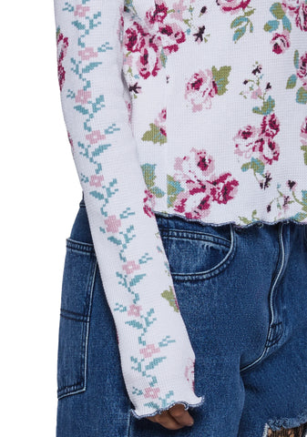 Heart Laid Bare Thermal Top