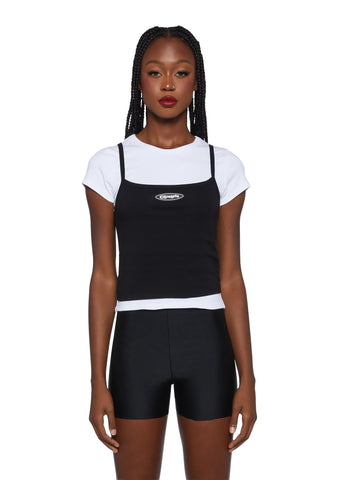 Chronically Crushed 2-In-1 Top