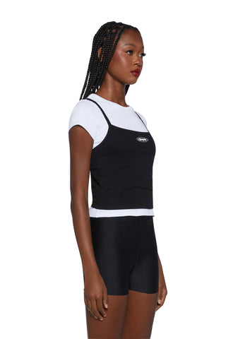 Chronically Crushed 2-In-1 Top