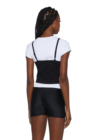 Chronically Crushed 2-In-1 Top