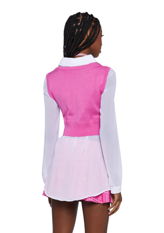 Highly Selective Layered Shirt