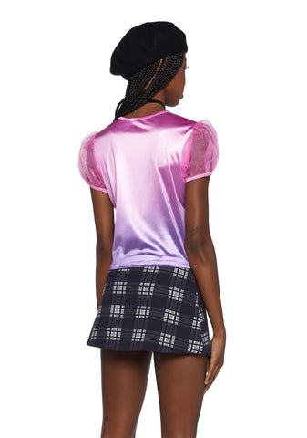 Brat Pack Puff Sleeve Top